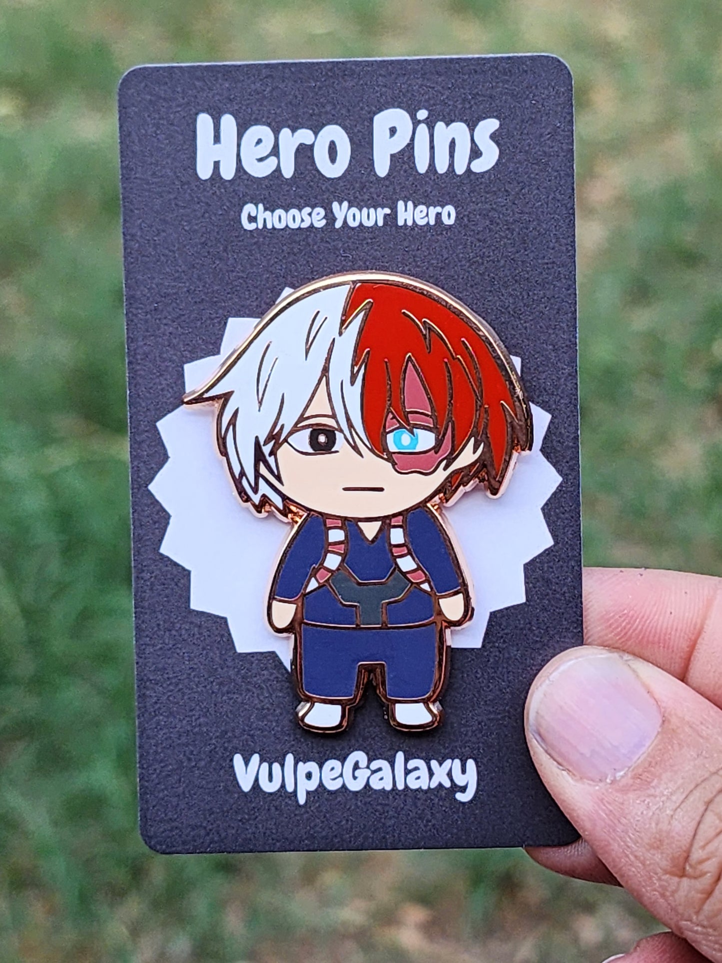 Hero Enamel Pins