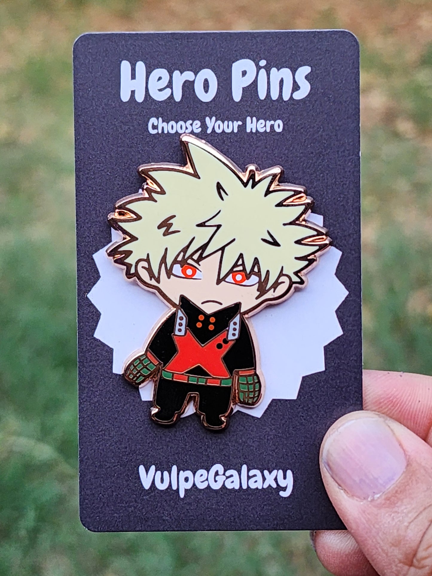 Hero Enamel Pins