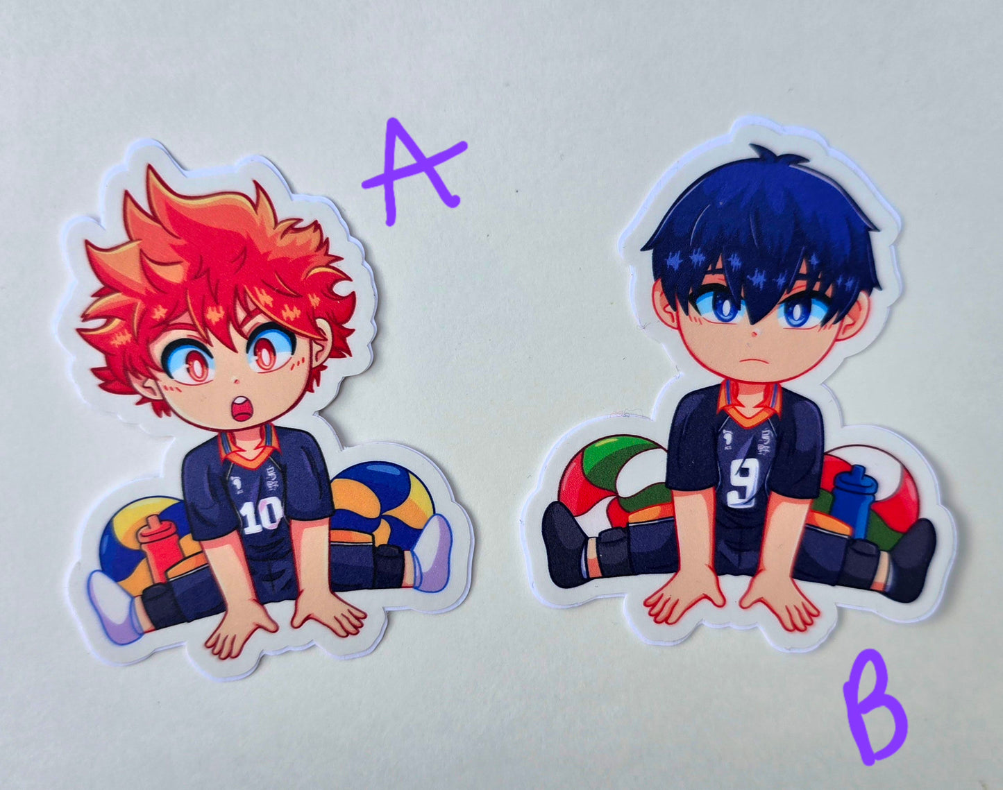 Volleyball Boi Stickers