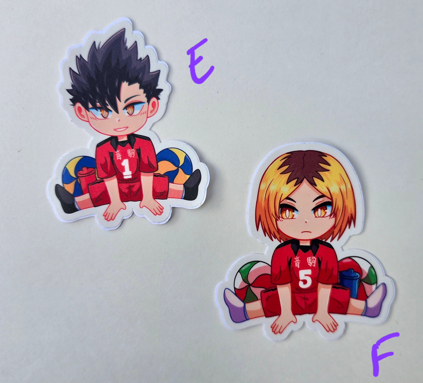 Volleyball Boi Stickers