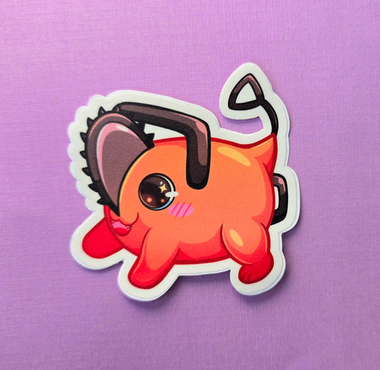 Chainsaw Doge Sticker