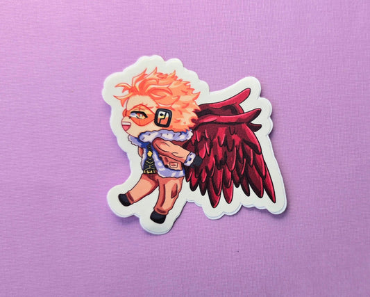 Wing Hero Sticker