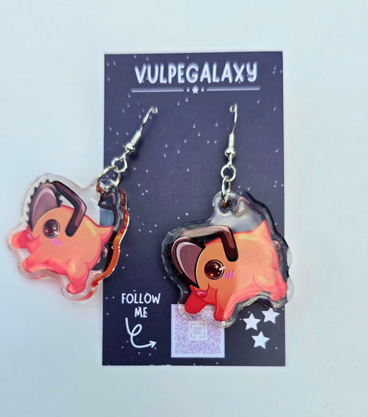 Chainsaw Doge Earrings