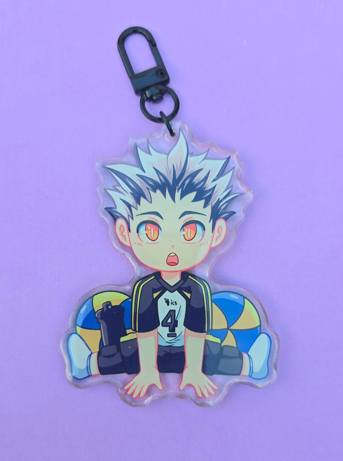 Volleyball Boi Acrylic Charms