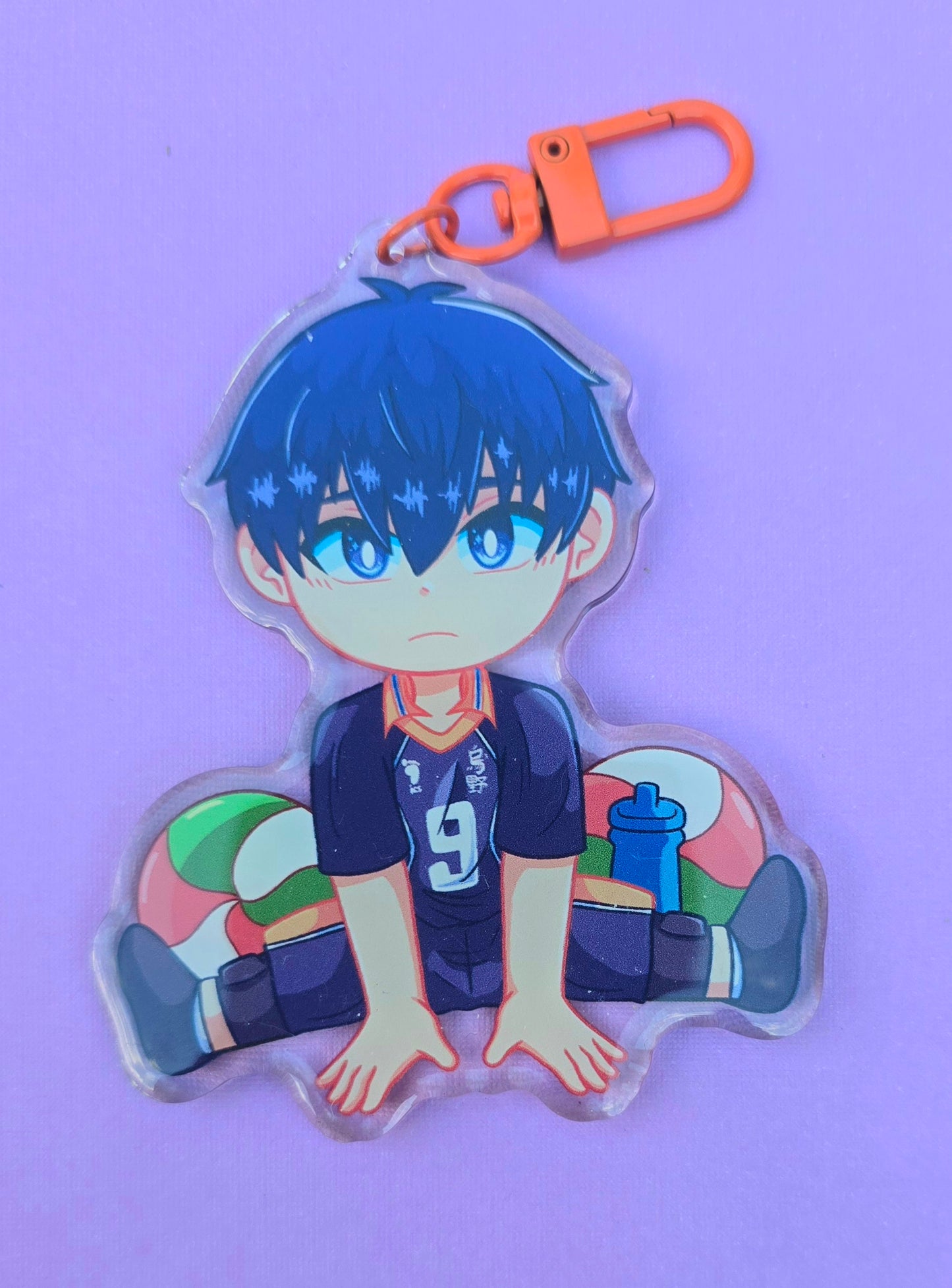 Volleyball Boi Acrylic Charms