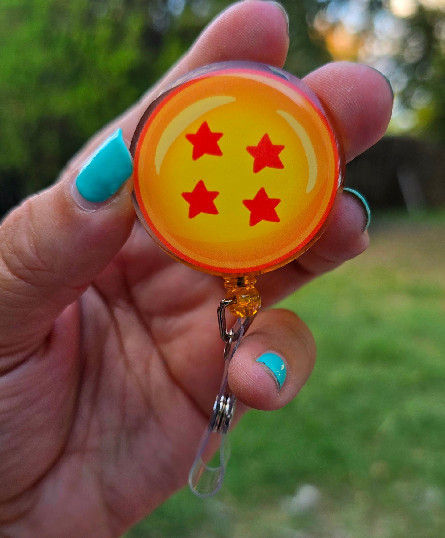 Star Orb Badge Holder