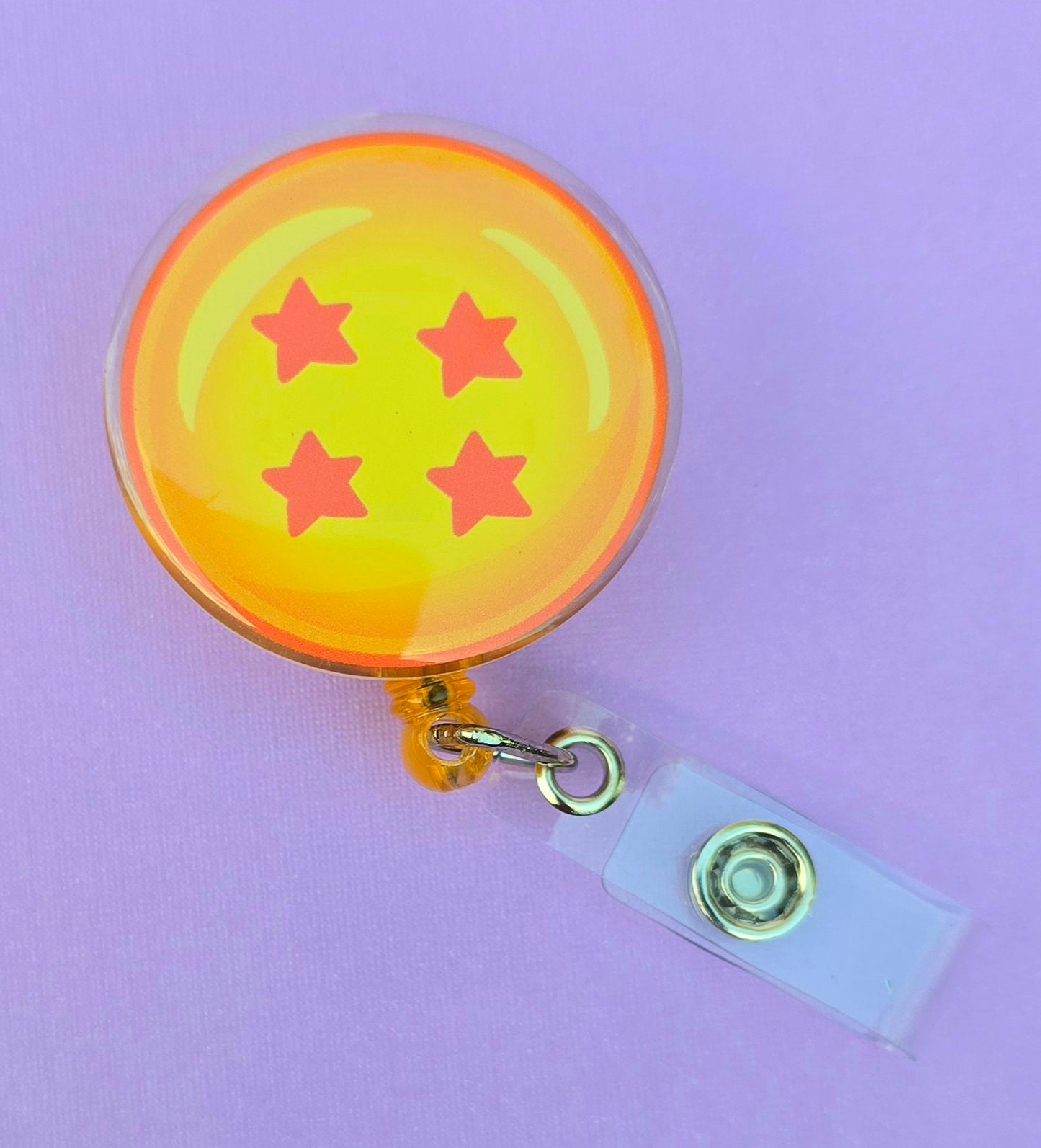 Star Orb Badge Holder