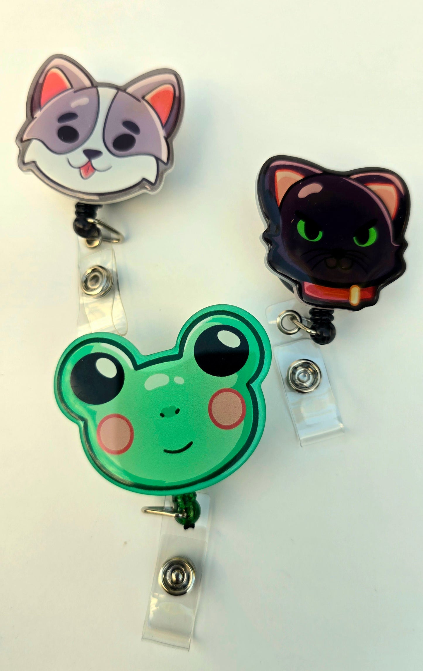 Animal Badge Holders