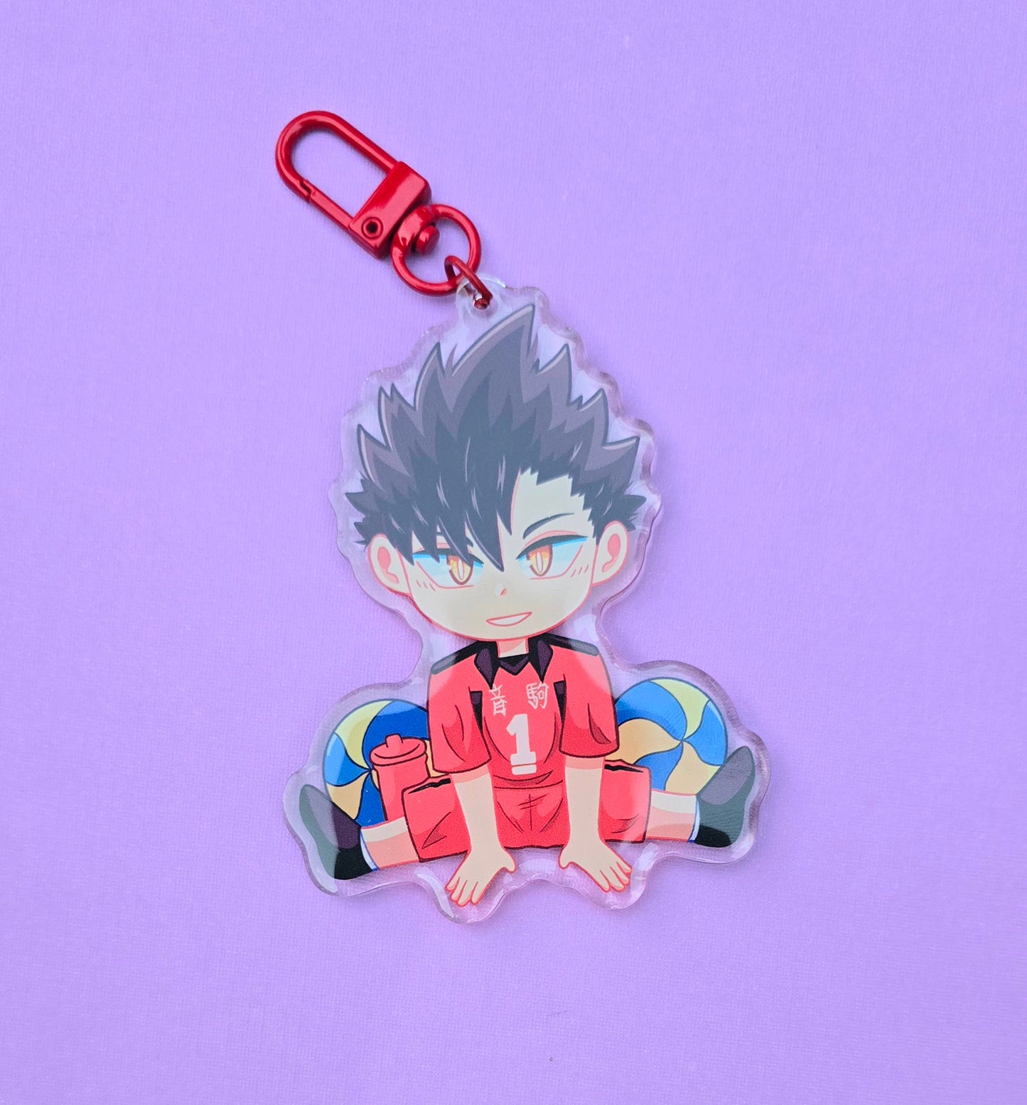 Volleyball Boi Acrylic Charms