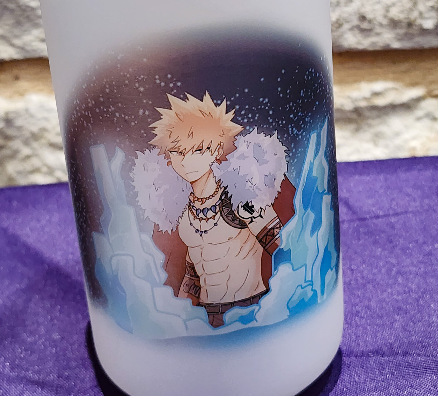 Fantasy Explosive Hero Glass Cup