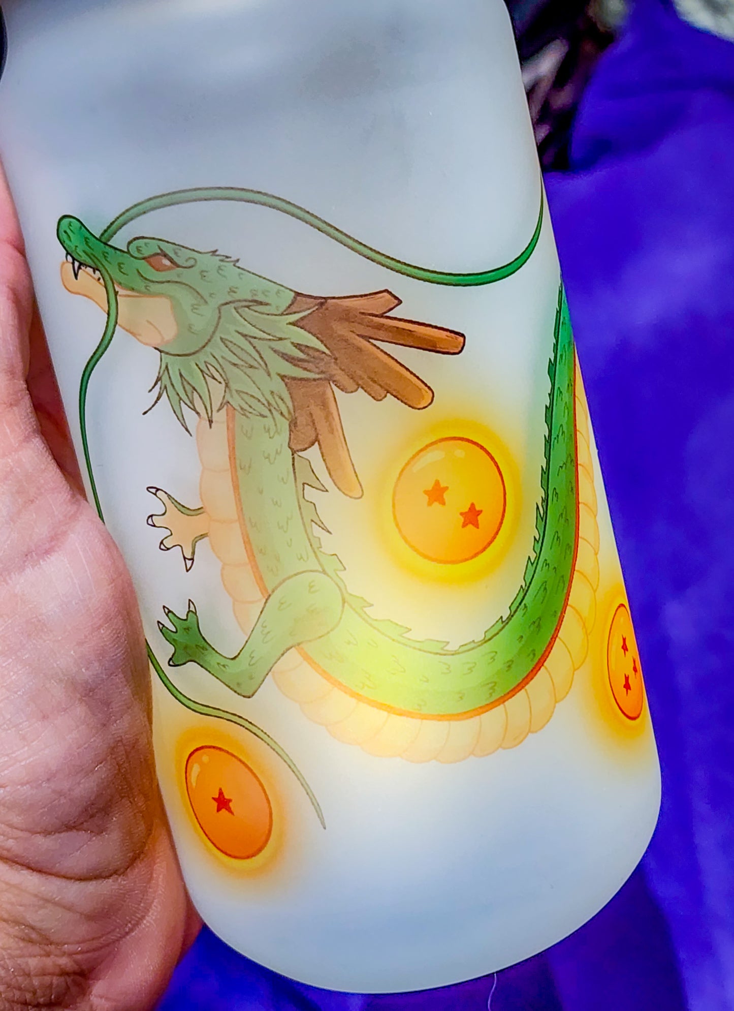 Wish Dragon Glass Cup