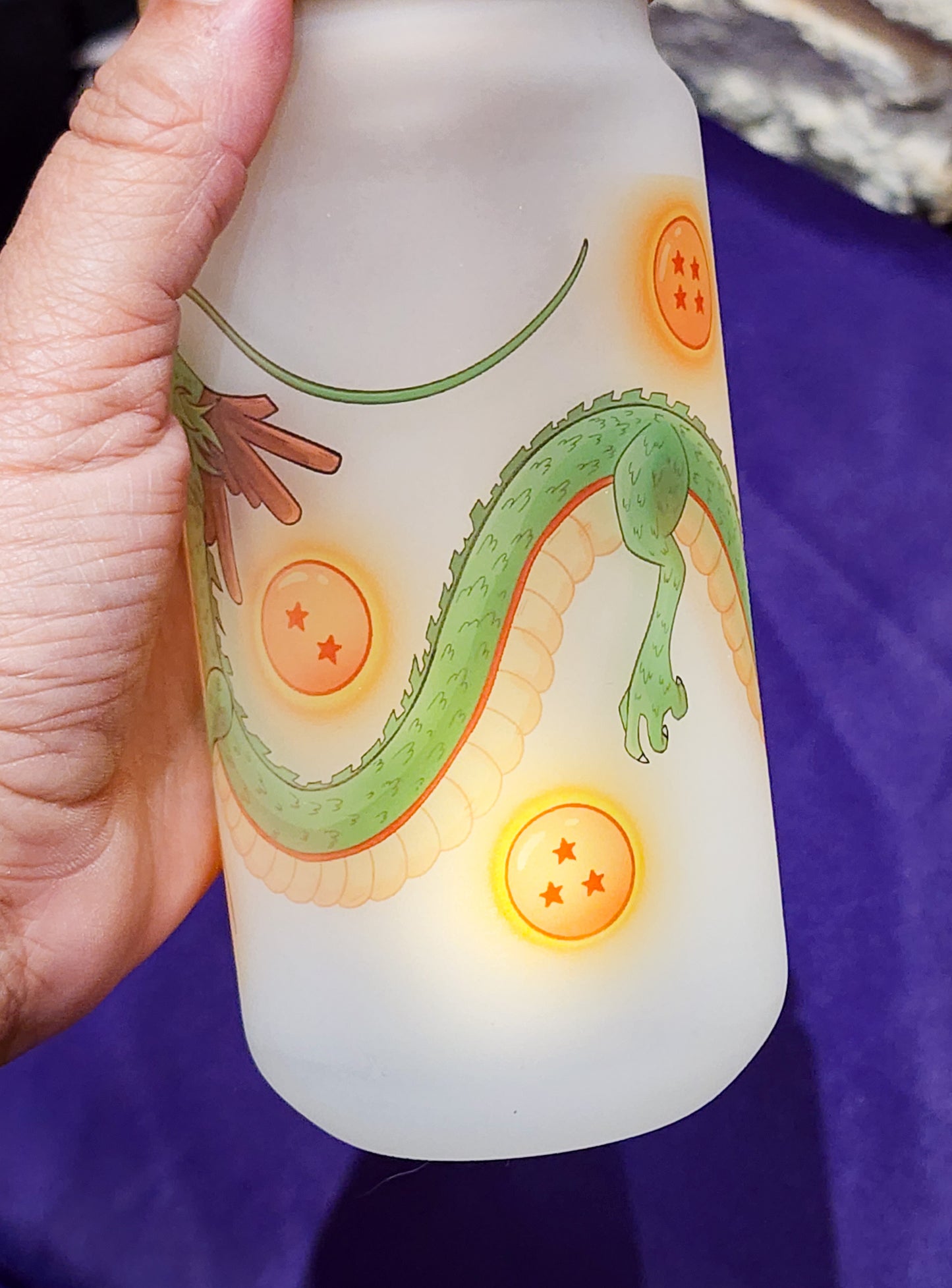 Wish Dragon Glass Cup