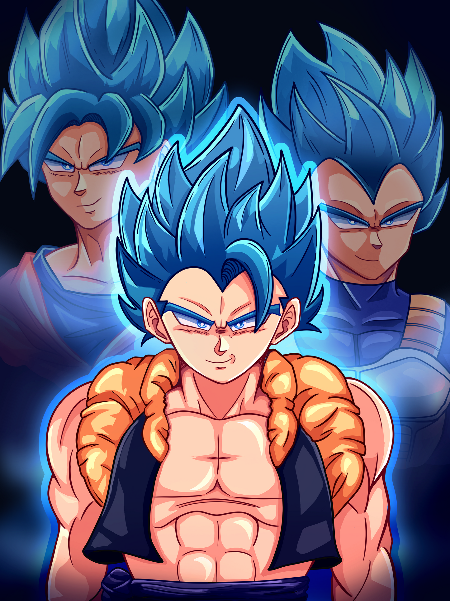 DBZ Fusion Print