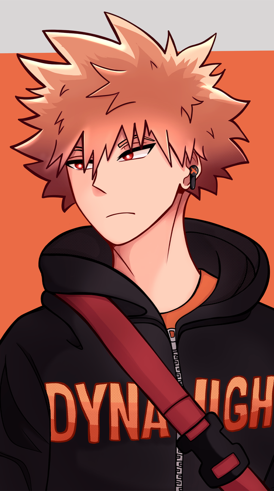 Katsuki Phone Wallpaper