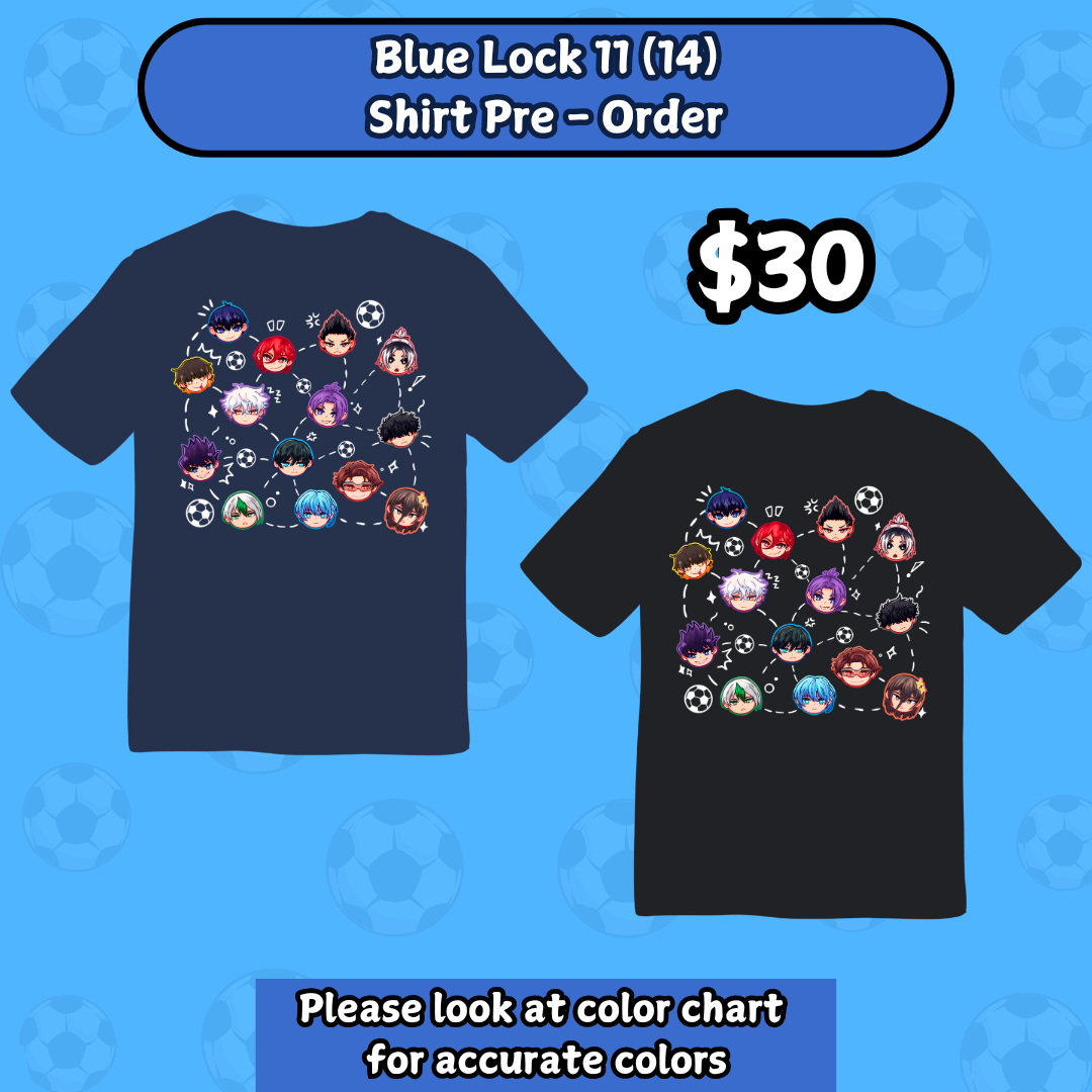 [Pre Order] Blue Lock 11 (14) Shirts