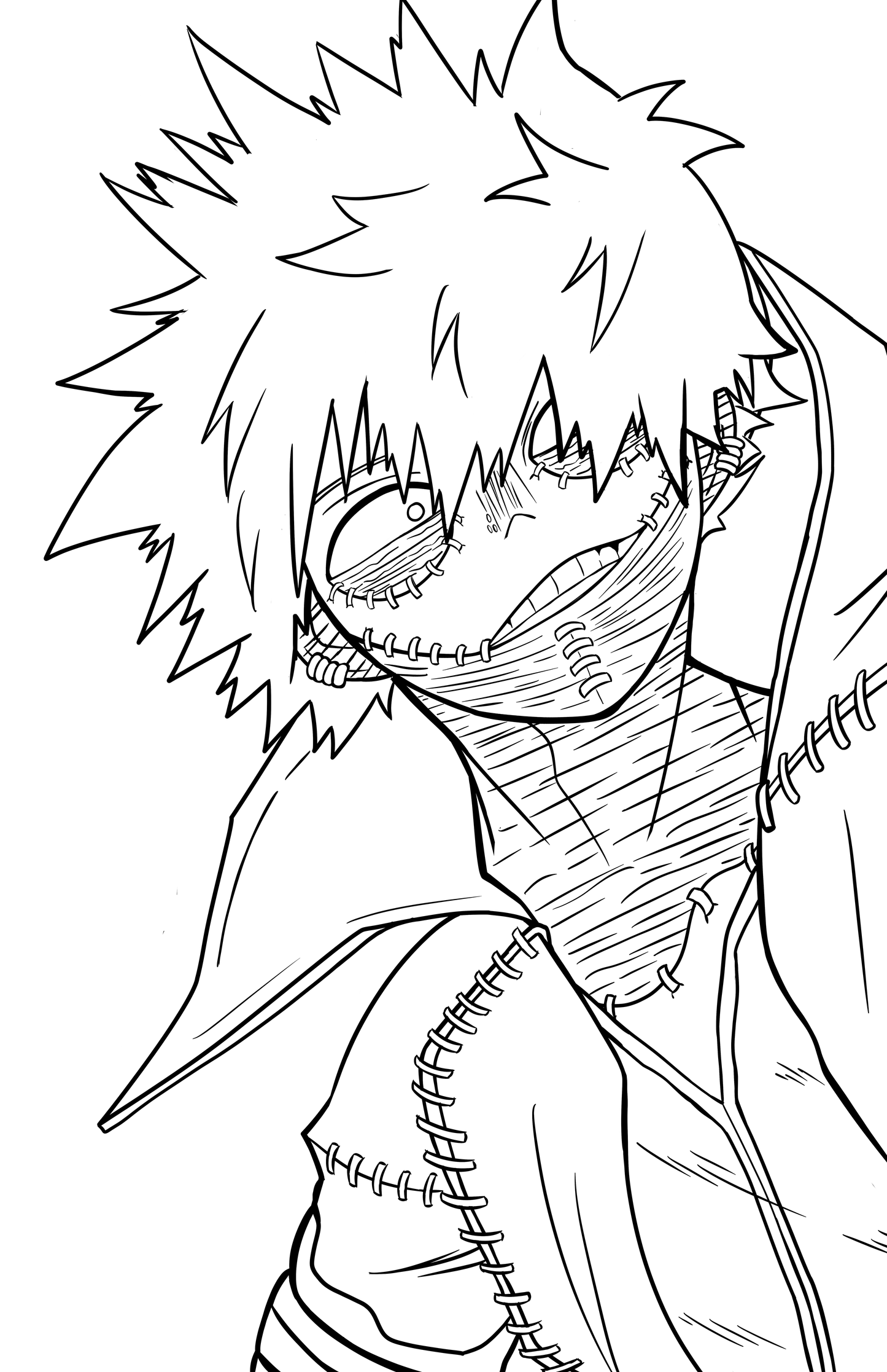 Dabi Coloring Pages