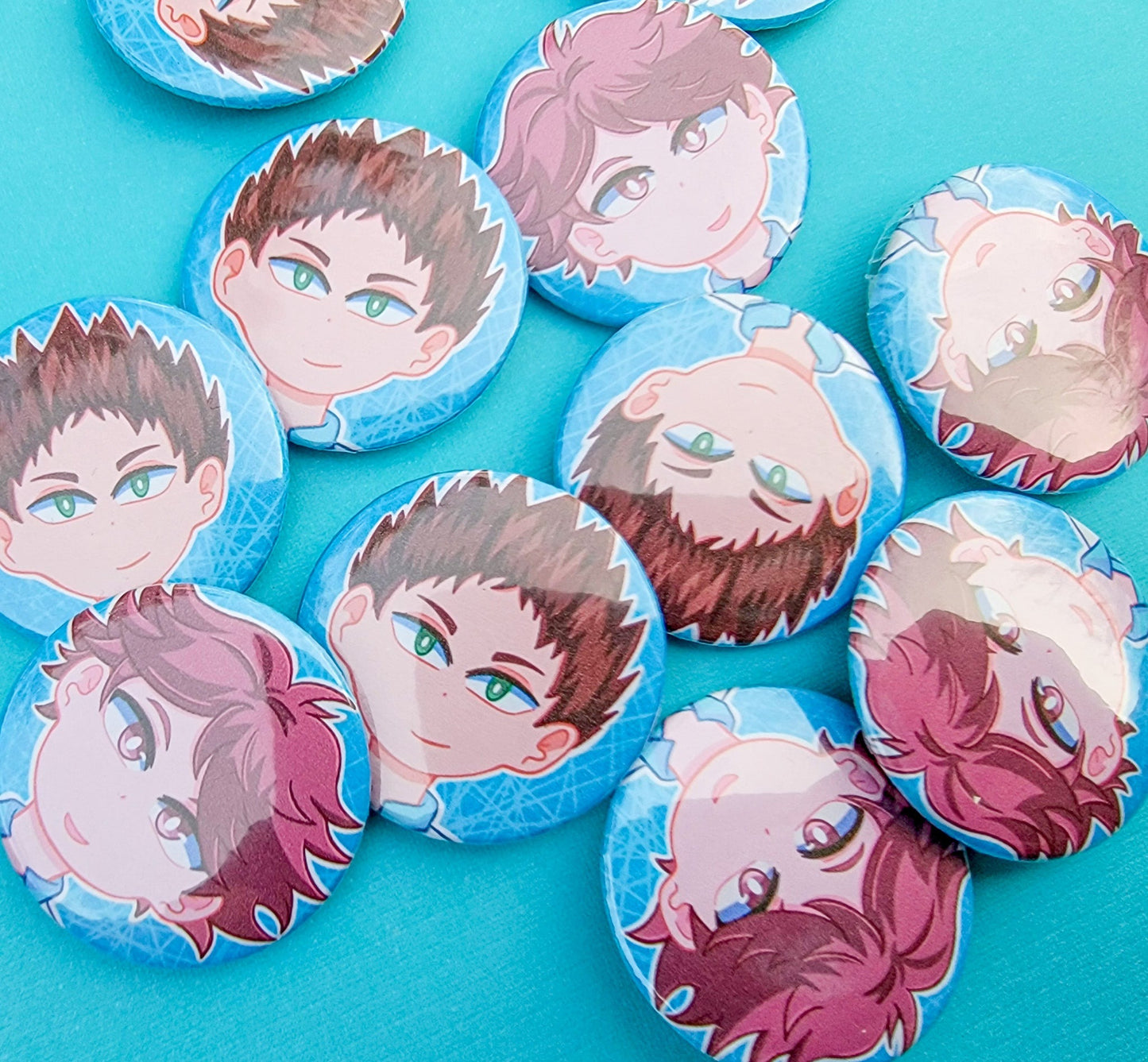 HQ Aoba Josai Buttons