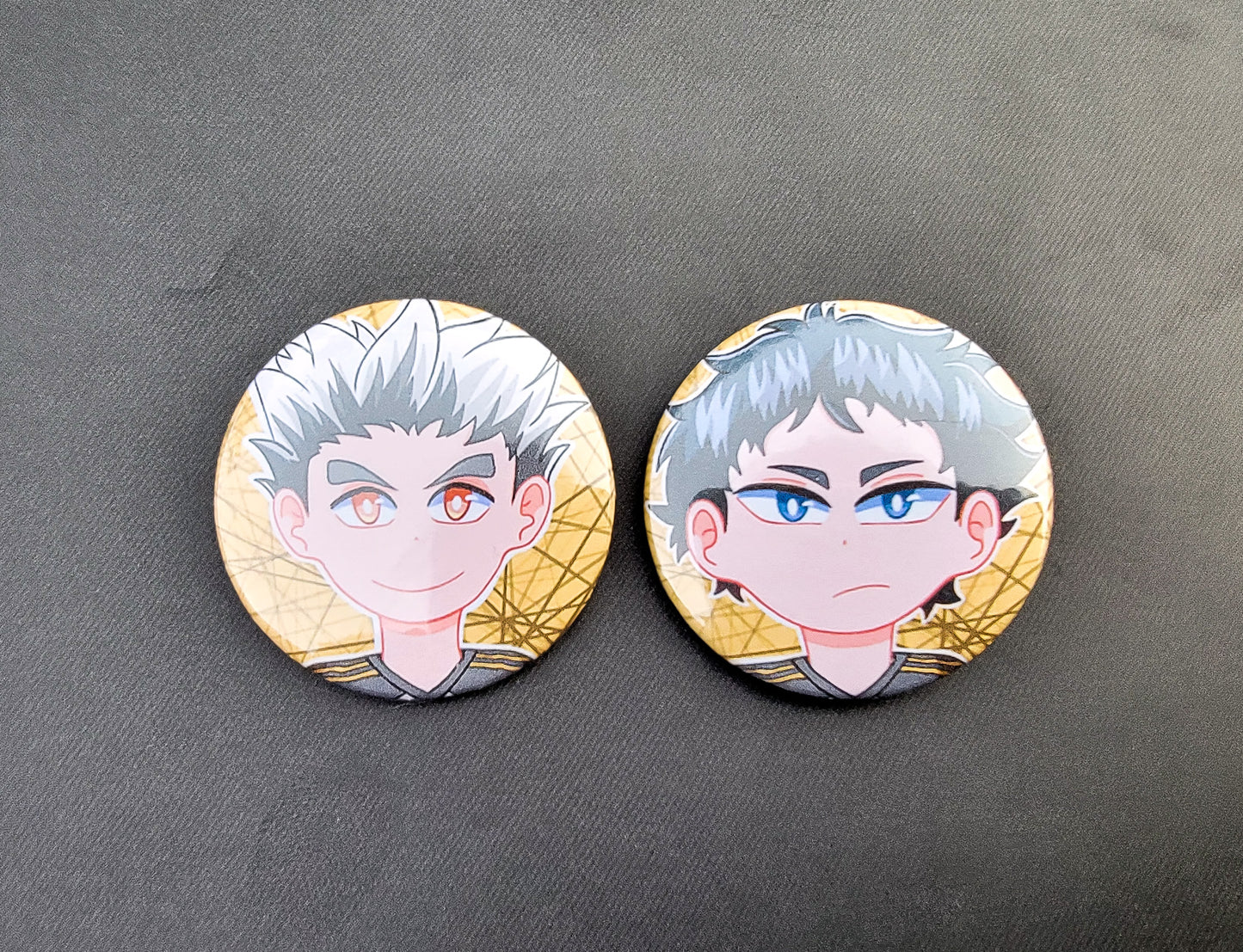 HQ Fukurodani Buttons