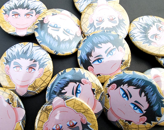 HQ Fukurodani Buttons