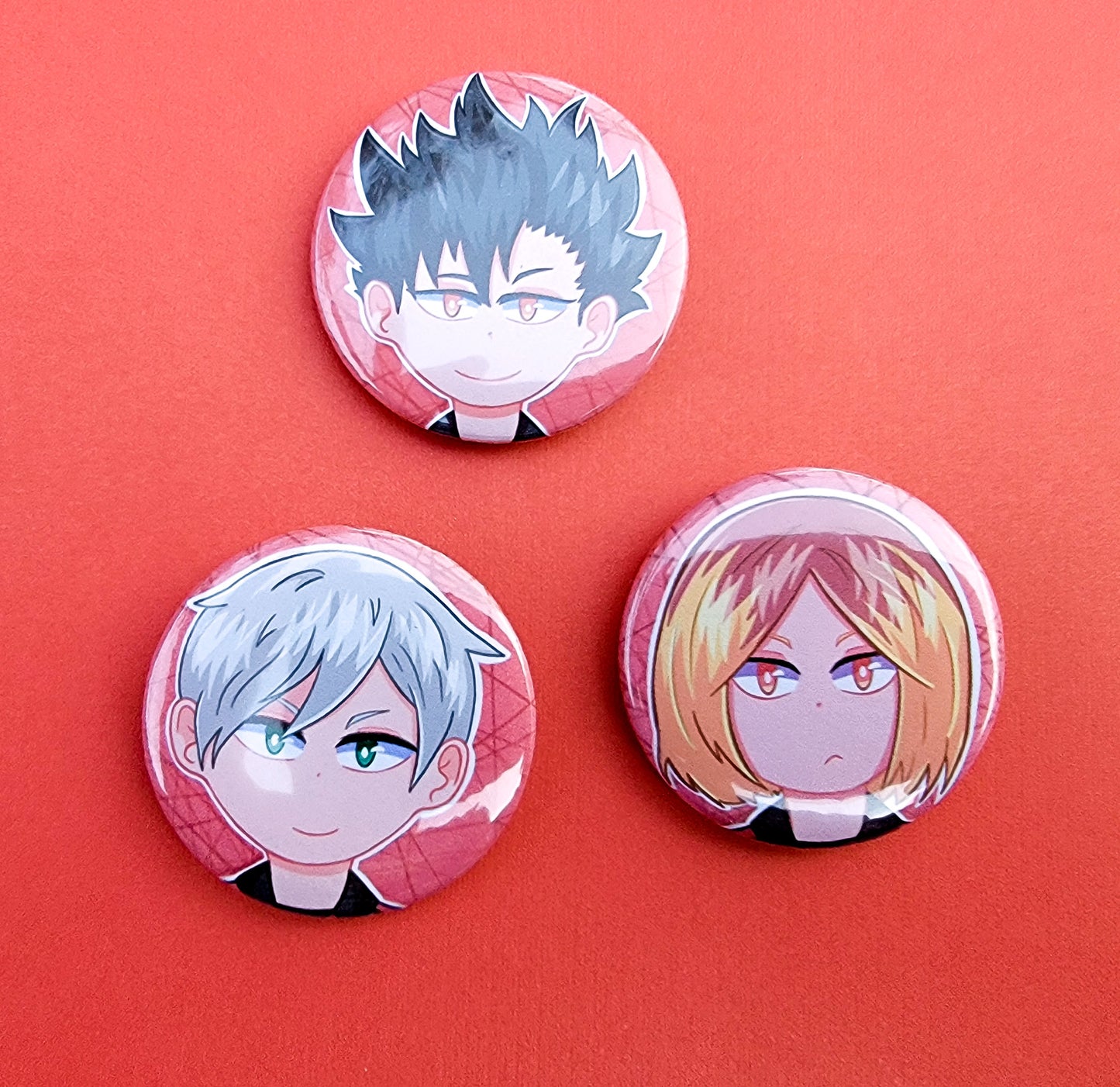 HQ Nekoma Buttons