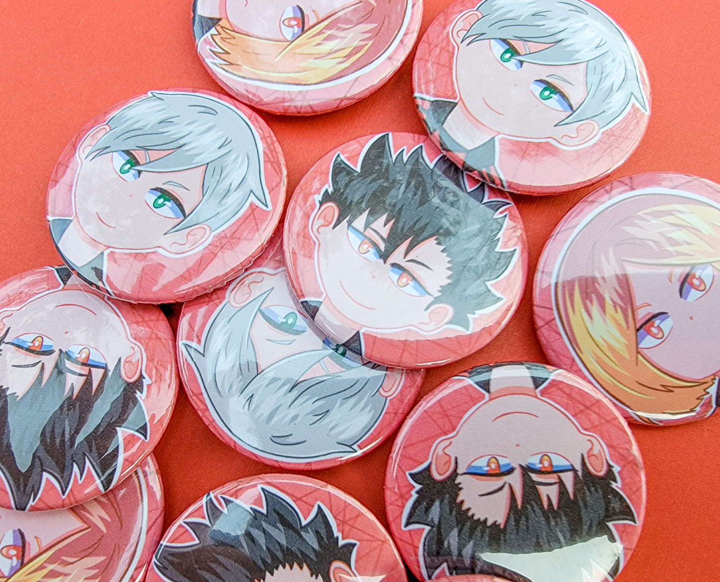 HQ Nekoma Buttons