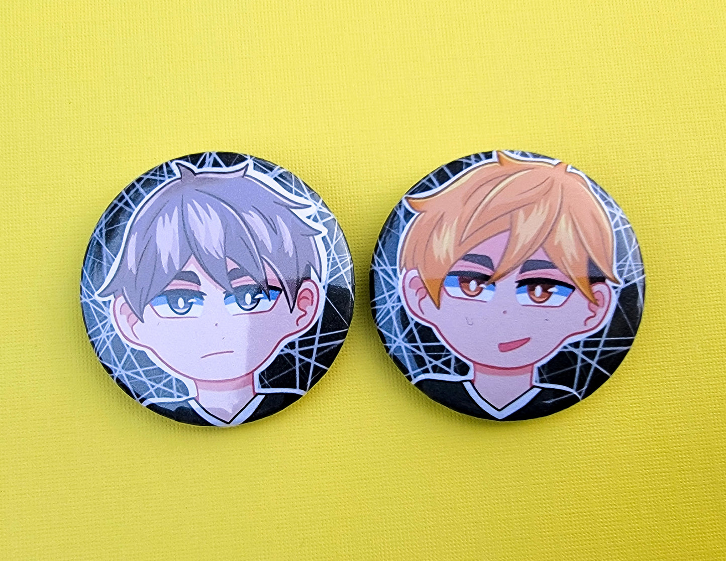 HQ Inarizaki Buttons