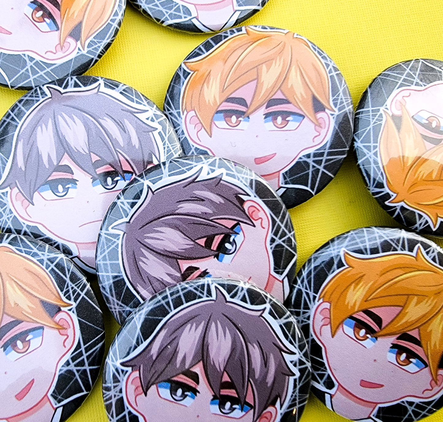 HQ Inarizaki Buttons