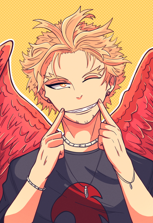 Happy Hawks Print