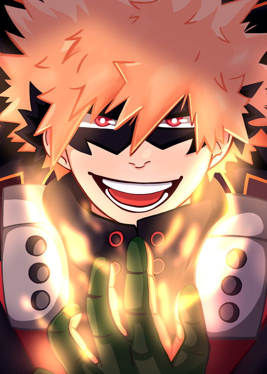 Bakugo Print